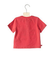 T-shirt rouge COUDEMAIL pour garçon seconde vue