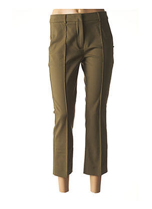 Pantalon 7/8 vert SPORTMAX pour femme