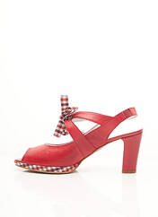 Sandales/Nu pieds rouge FOLLIA DOLCE pour femme seconde vue