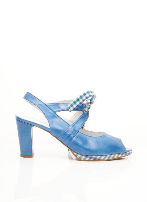 Sandales/Nu pieds bleu FOLLIA DOLCE pour femme