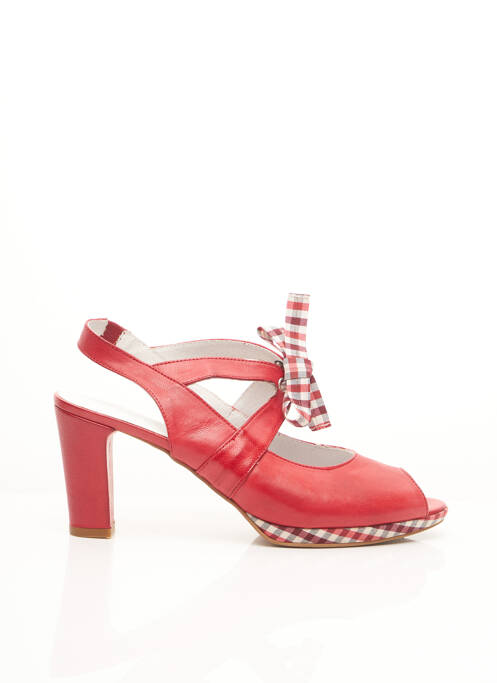 Sandales/Nu pieds rouge FOLLIA DOLCE pour femme