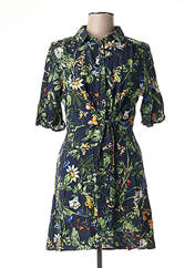 Robe courte bleu QUEEN'S pour femme seconde vue