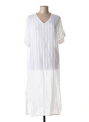 Robe mi-longue blanc HUMILITY pour femme seconde vue