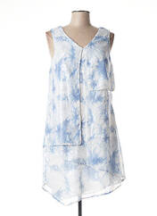 Robe mi-longue bleu 1 2 3 pour femme seconde vue