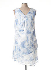 Robe mi-longue bleu 1 2 3 pour femme seconde vue