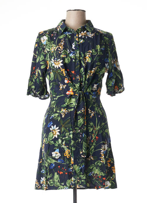 Robe courte bleu QUEEN'S pour femme