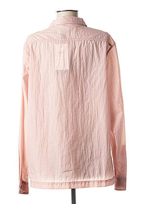 Chemisier poches poitrine manches longues rose BOMBERS femme