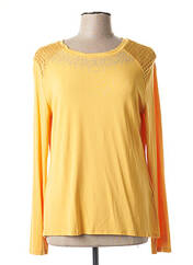 T-shirt jaune DIANA GALLESI pour femme seconde vue