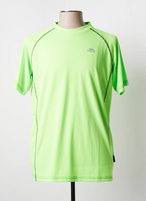 T-shirt vert TRESPASS pour homme