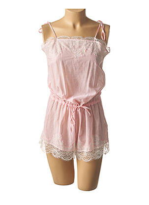 Pyjashort rose INES DE LA FRESSANGE pour femme