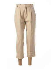 Pantalon 7/8 beige DIXIE pour femme seconde vue