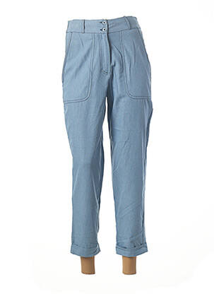 Pantalon 7/8 bleu STELLA FOREST pour femme
