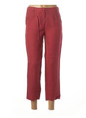 Pantalon 7/8 rouge HUMILITY pour femme seconde vue