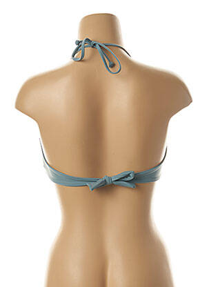 Haut de maillot de bain fermeture liens à nouer haut soutien-gorge emboitant bleu O'NEILL femme