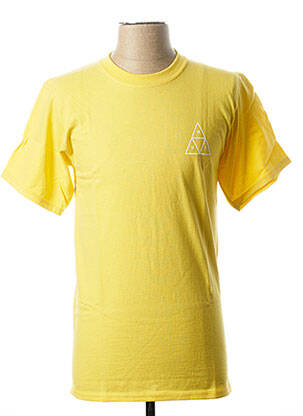 T-shirt jaune HUF pour homme