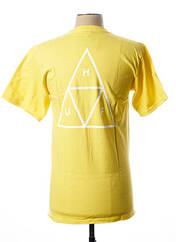 T-shirt jaune HUF pour homme seconde vue