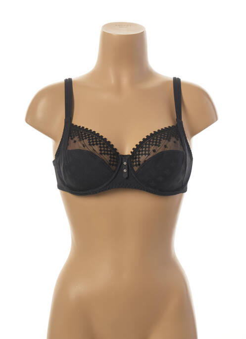 Soutien-gorge noir EMPREINTE pour femme