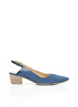Sandales/Nu pieds bleu FRANCE MODE pour femme