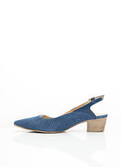 Sandales/Nu pieds bleu FRANCE MODE pour femme seconde vue
