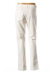 Jeans coupe slim blanc KANOPE pour femme seconde vue