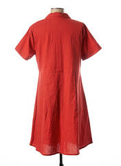 Robe courte orange AGATHE & LOUISE pour femme seconde vue