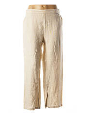 Pantalon droit beige AGATHE & LOUISE pour femme seconde vue