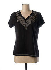 T-shirt noir AGATHE & LOUISE pour femme seconde vue