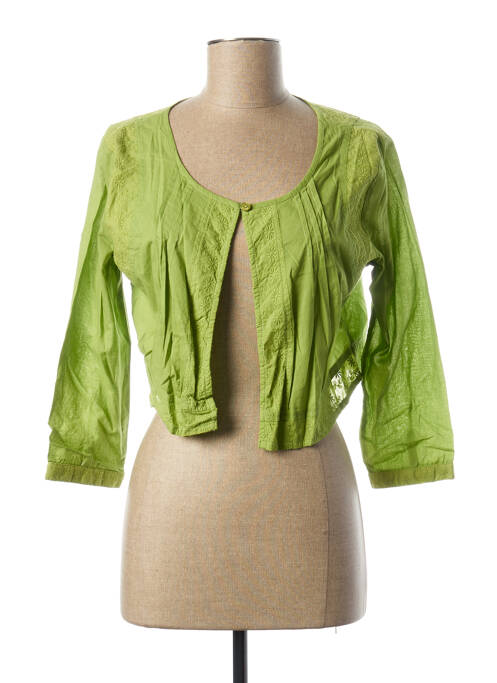 Veste casual vert AGATHE & LOUISE pour femme