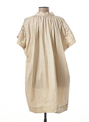 Robe courte beige TRICOT CHIC pour femme seconde vue