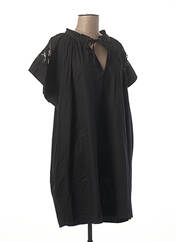 Robe courte noir TRICOT CHIC pour femme seconde vue
