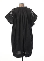 Robe courte noir TRICOT CHIC pour femme seconde vue