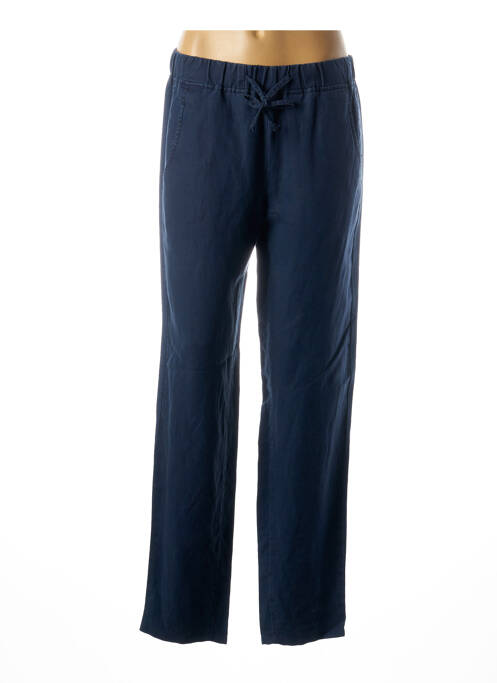 Pantalon droit bleu ZERRES pour femme