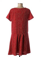 Robe courte rouge LEO & UGO pour femme seconde vue