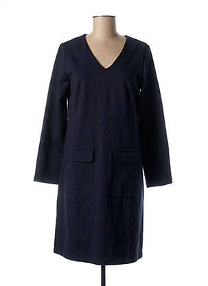 Robe mi-longue bleu ORTO BOTANICO pour femme