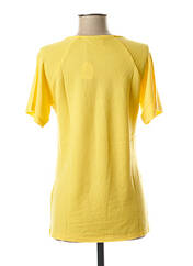T-shirt jaune BRANDTEX pour femme seconde vue
