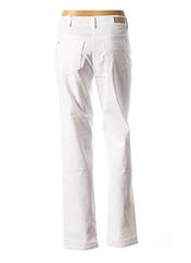 Pantalon droit blanc BRANDTEX pour femme seconde vue