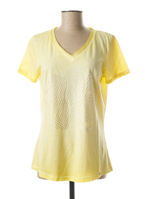 T-shirt jaune BARBARA LEBEK pour femme