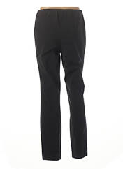 Pantalon droit noir SEMPRE PIU BY CHALOU pour femme seconde vue