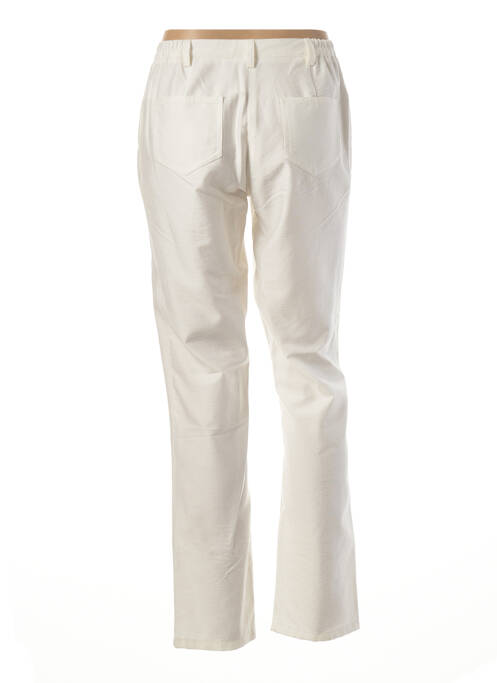 Pantalon droit blanc MERI & ESCA pour femme