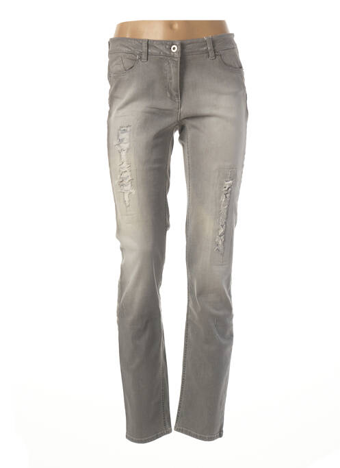 Pantalon slim gris AIRFIELD pour femme