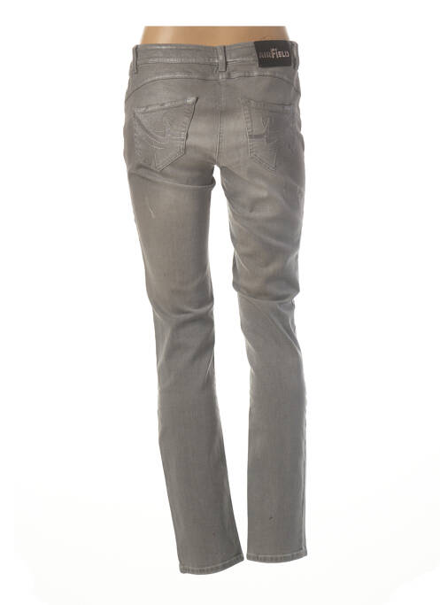 Pantalon slim gris AIRFIELD pour femme