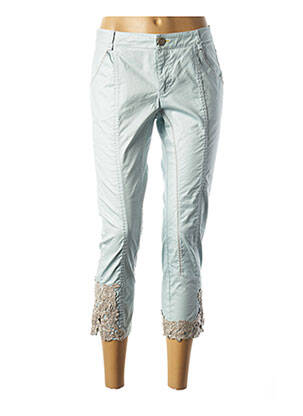 Pantacourt Elisa Cavaletti - Laine Et Lin - Vert - Taille M - Neuf Sans étiquette