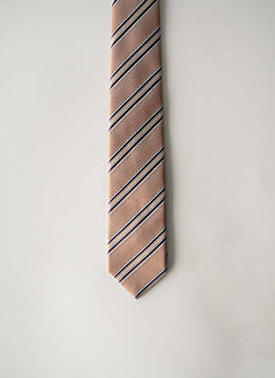 Cravate marron FRED GIL pour homme