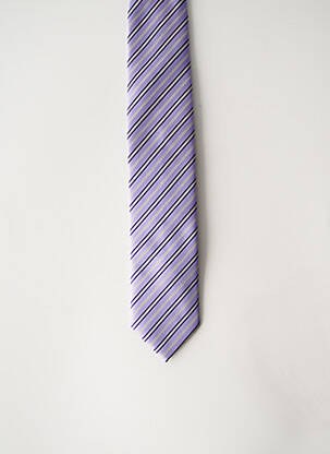 Cravate violet FRED GIL pour homme