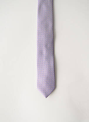 Cravate violet FRED GIL pour homme