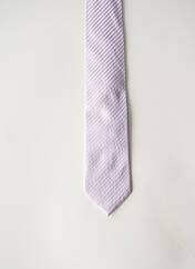 Cravate violet JEAN CHATEL pour homme seconde vue