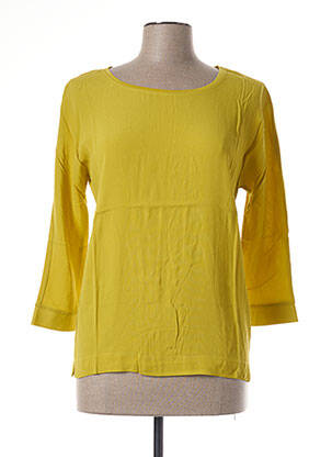 T-shirt jaune WHITE STUFF pour femme