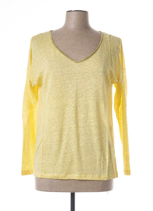 T-shirt jaune LE PETIT BAIGNEUR pour femme