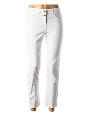 Pantalon 7/8 blanc CECIL pour femme seconde vue
