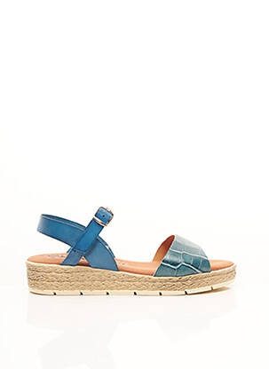 Sandales/Nu pieds bleu CHARITY pour femme